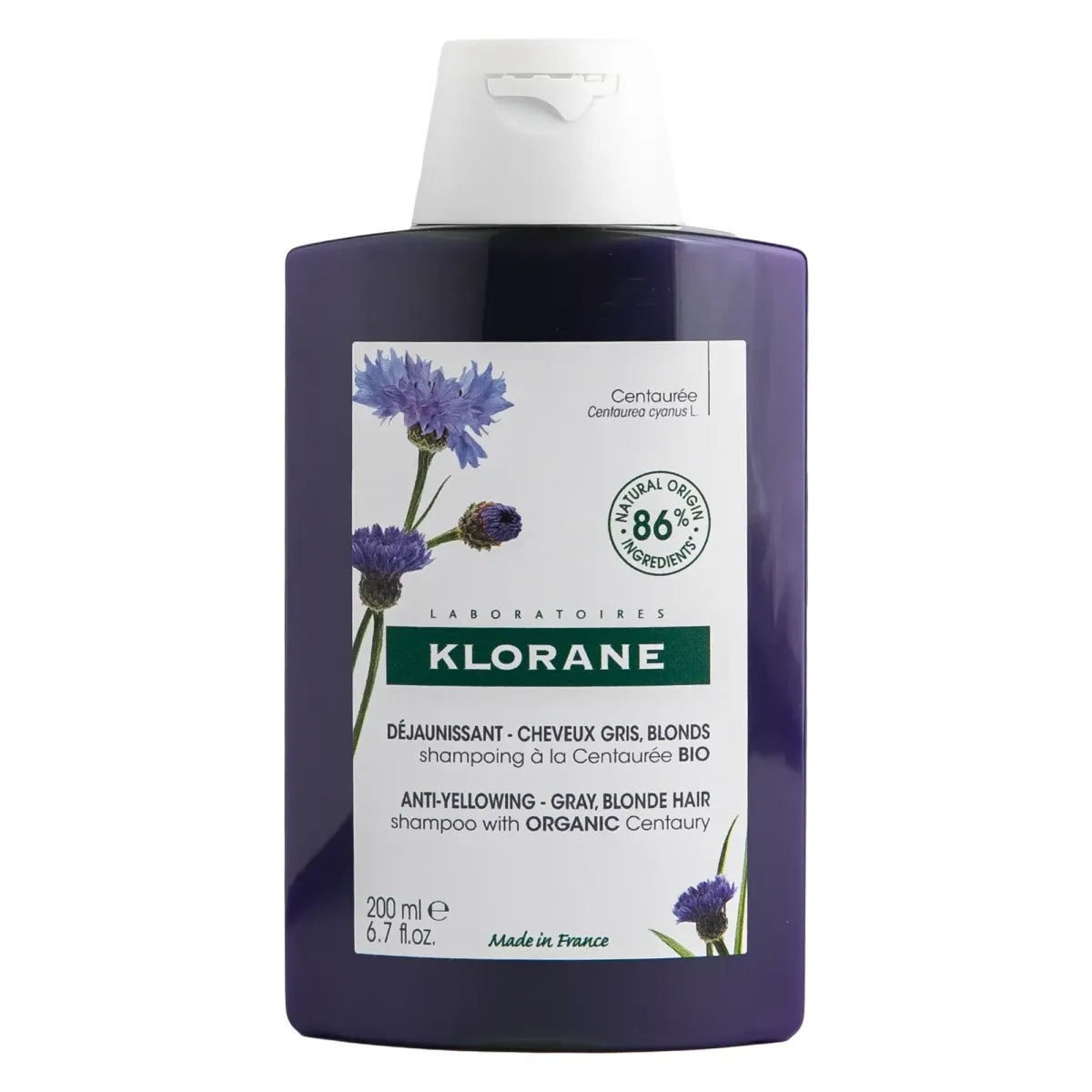 Klorane Centaury Silver Highlights Shampoo