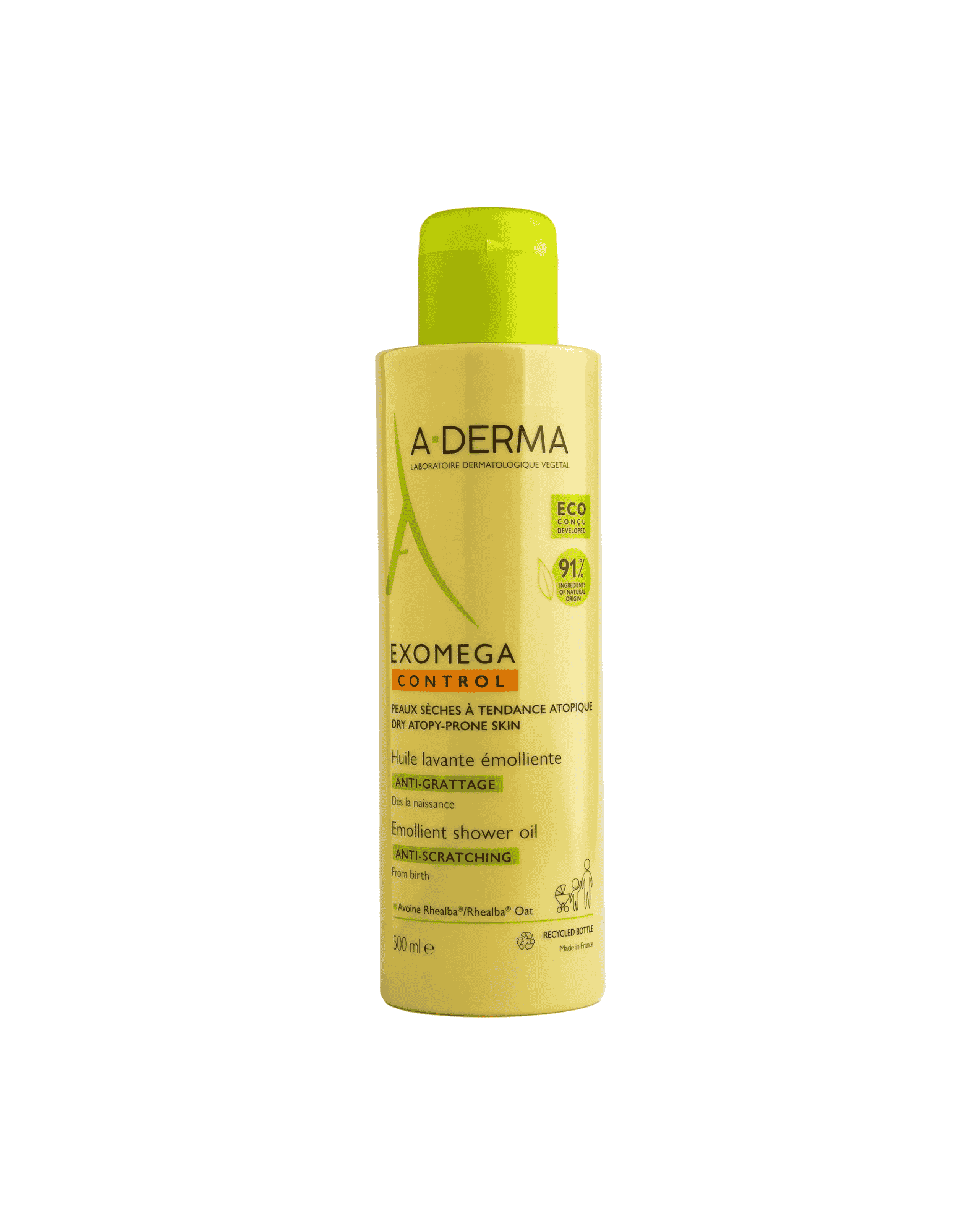 A-derma Exomega control Emollient Shower Oil