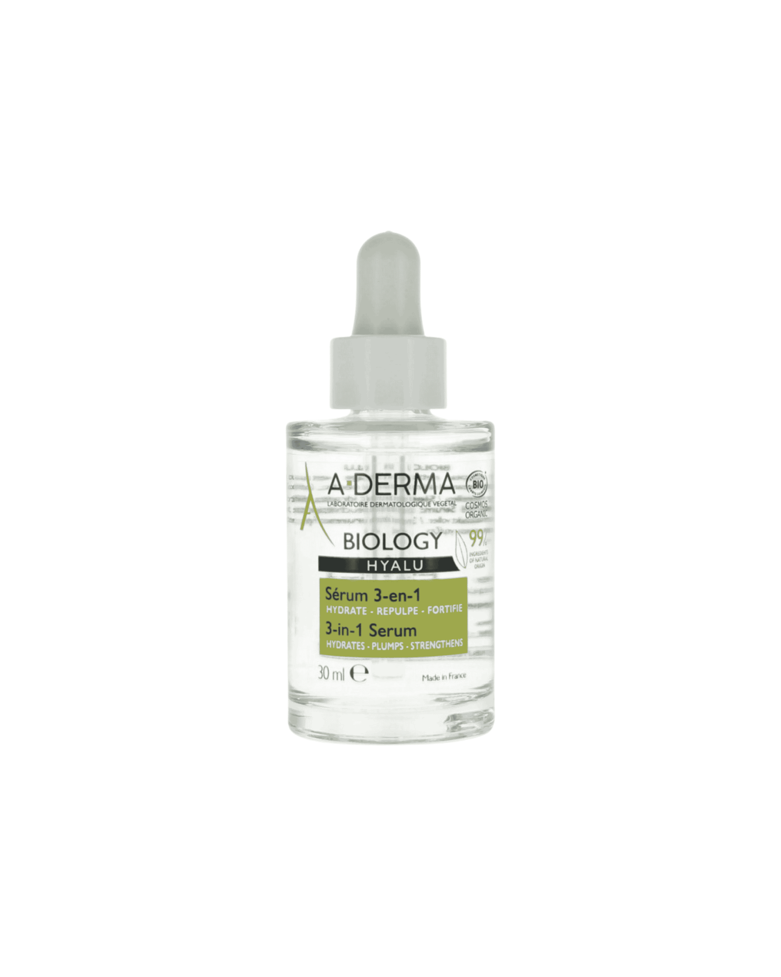A-derma Biology Hyalu 3 in 1 Serum with Hyaluronic Acid