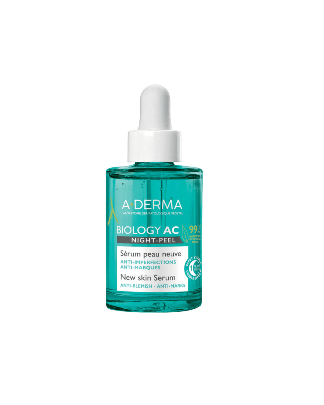 A-derma Biology AC Night Peel Anti-Blemish Serum