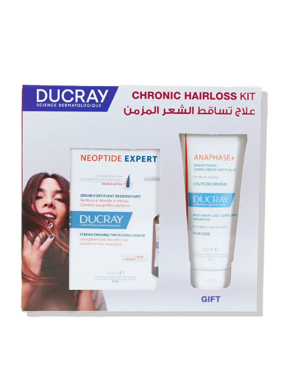 Ducray Chronic Hair loss Kit Bundle