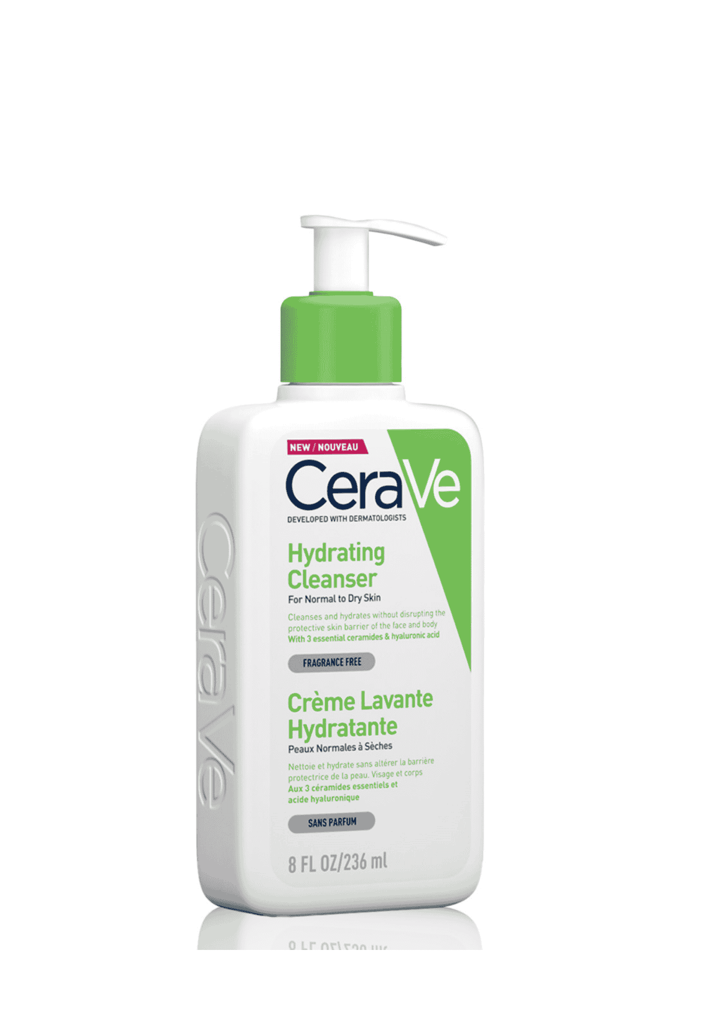 Cerave Hydrating Cleanser for Normal to Dry Skin with Hyaluronic Acid 236Ml
