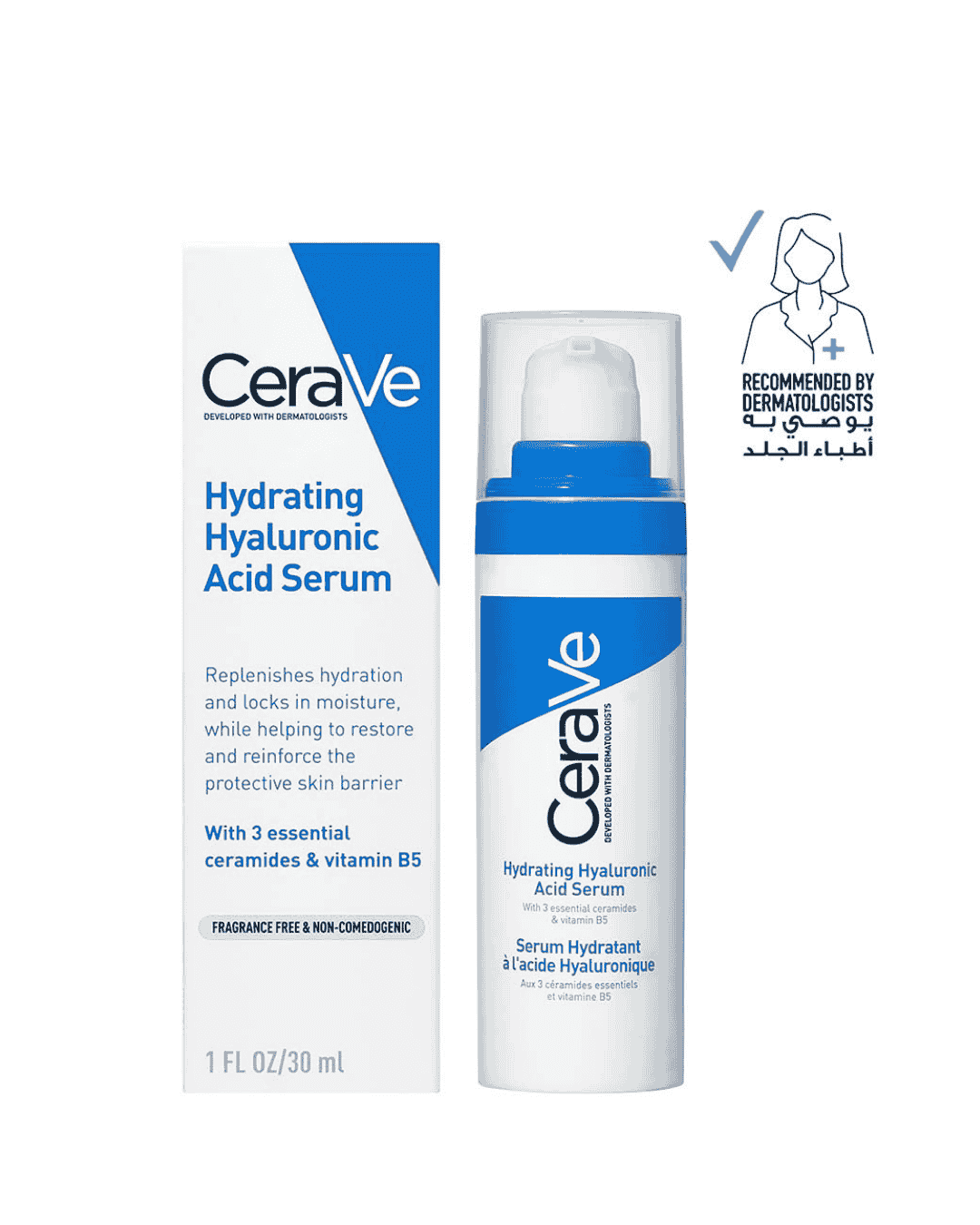 Cerave Hydrating Hyaluronic Acid Serum for Dry Skin 30ml