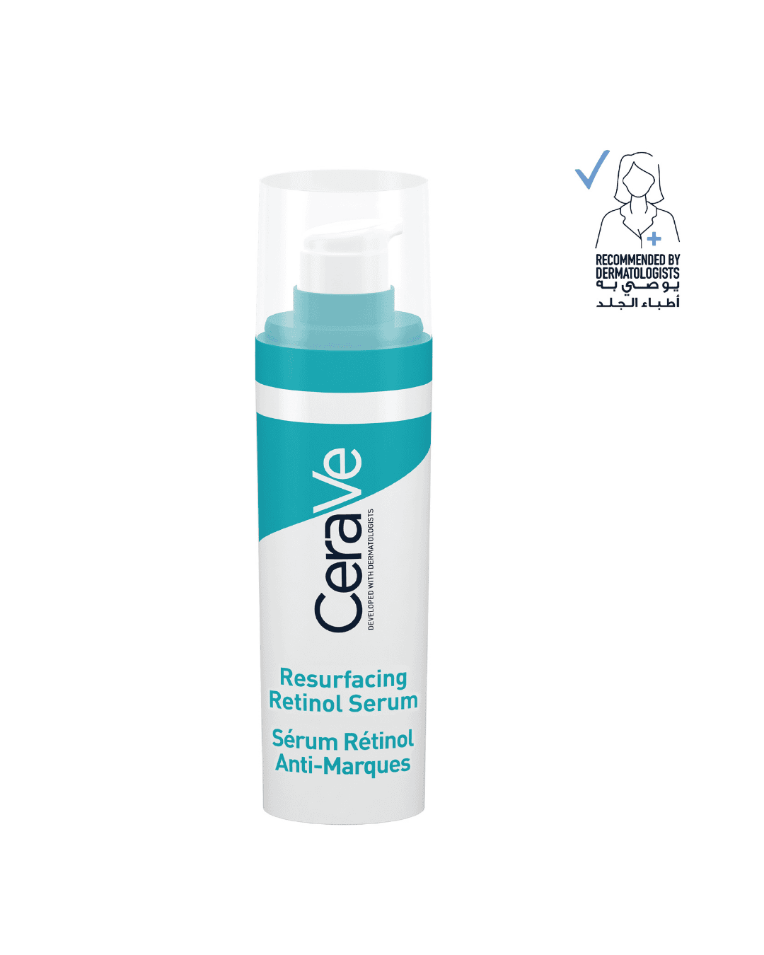 CERAVE RESURFACING RETINOL SERUM TO REDUCE THE APPEARANCE OF POST-ACNE MARKS AND PORES WITH RETINOL, LICORICE ROOT EXTRACT & NIACINAMIDE 30ML