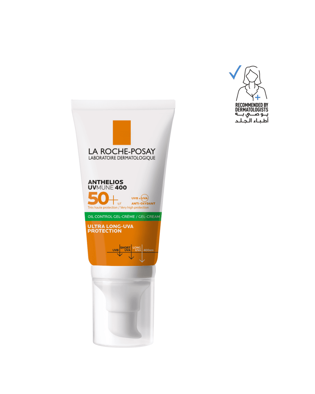 La Roche-Posay Anthelios UVMune 400 Oil Control Gel Cream SPF 50+ 50 ml