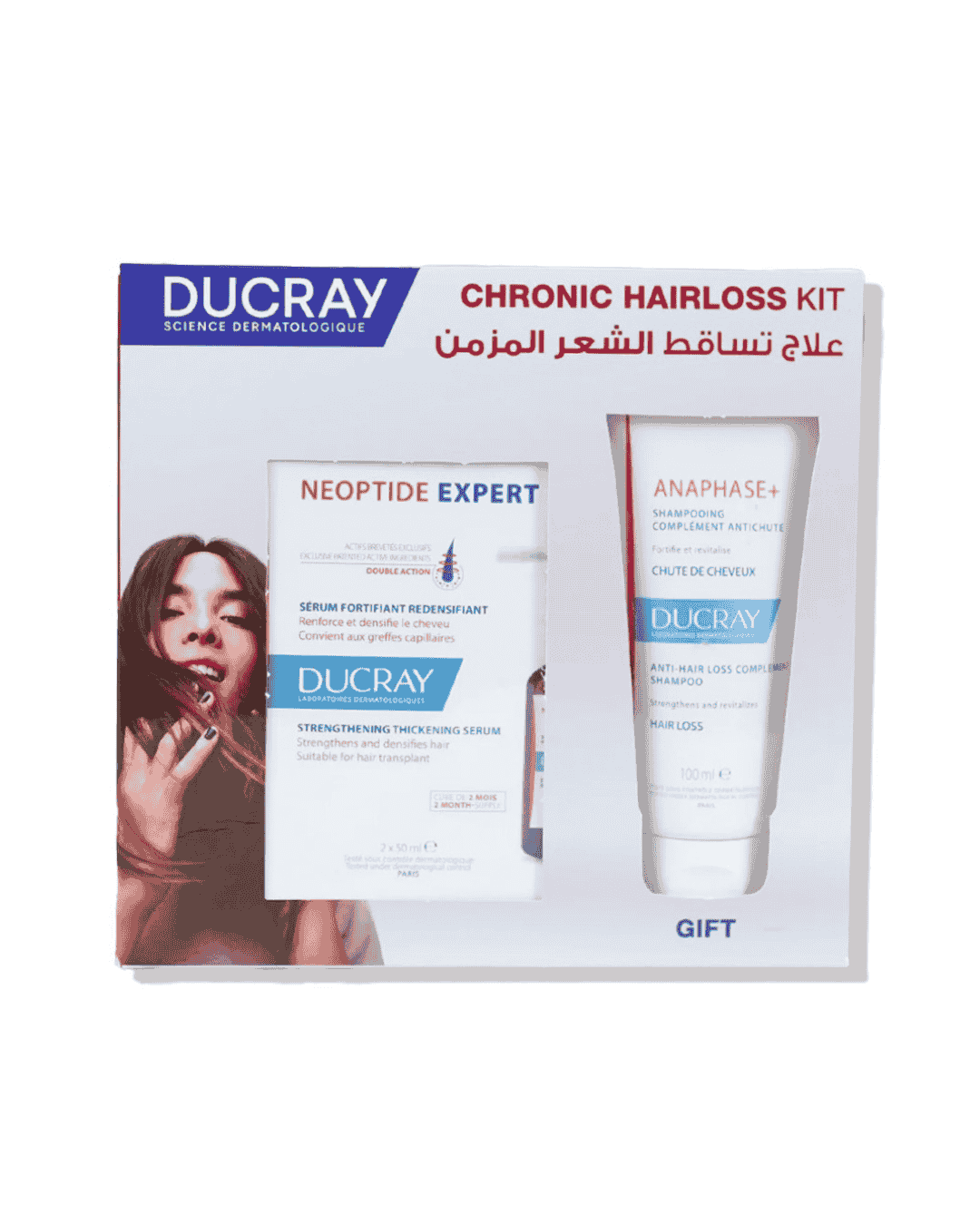 Ducray Chronic Hair loss Kit Bundle