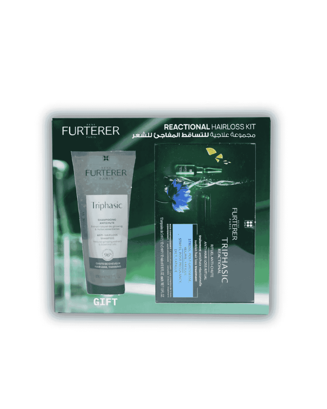 René Furterer Triphasic Reactional Hair Loss Kit Bundle