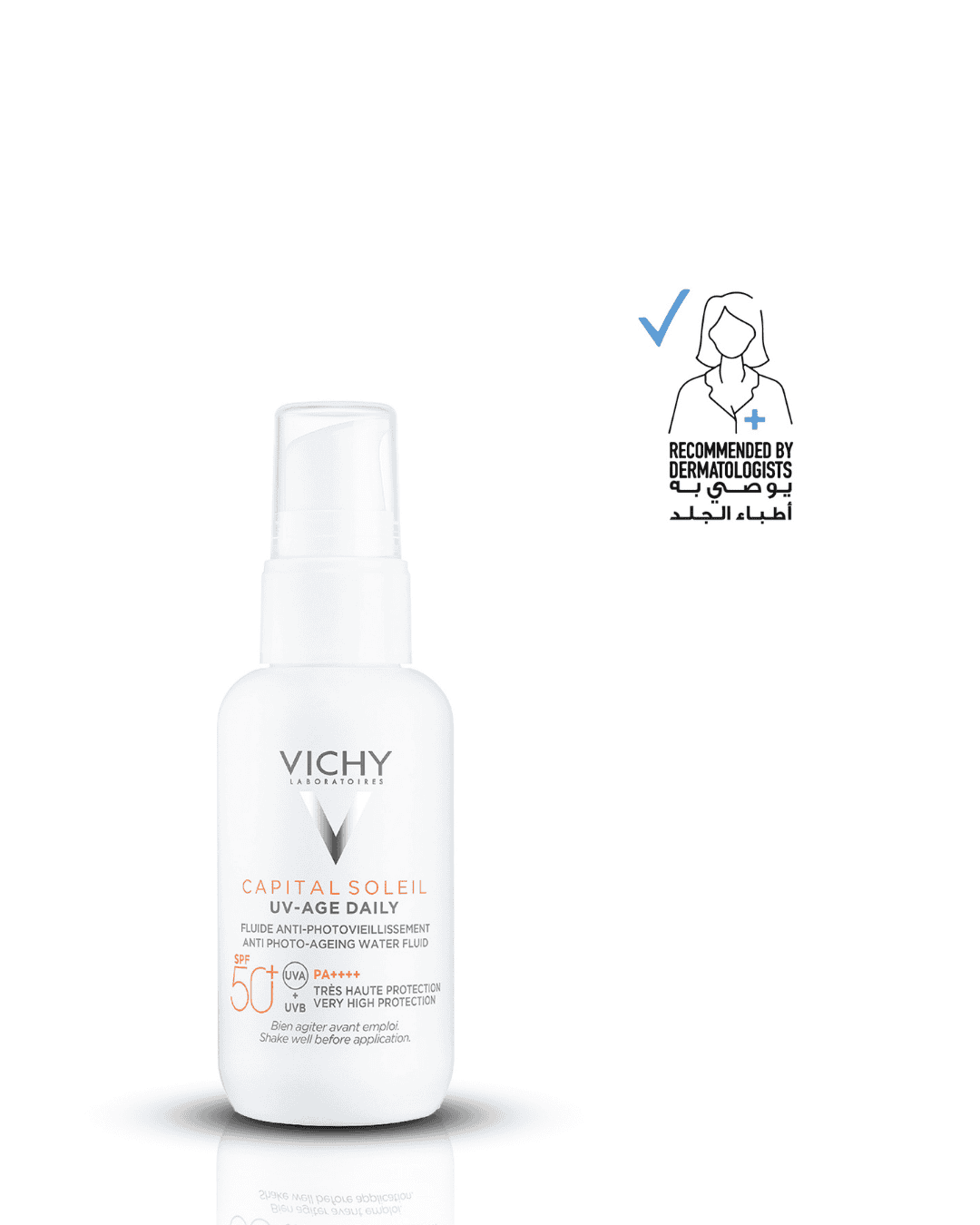 Vichy Capital Soleil UV - Age Anti Ageing Sunscreen SPF 50+ with Niacinamide 40ml