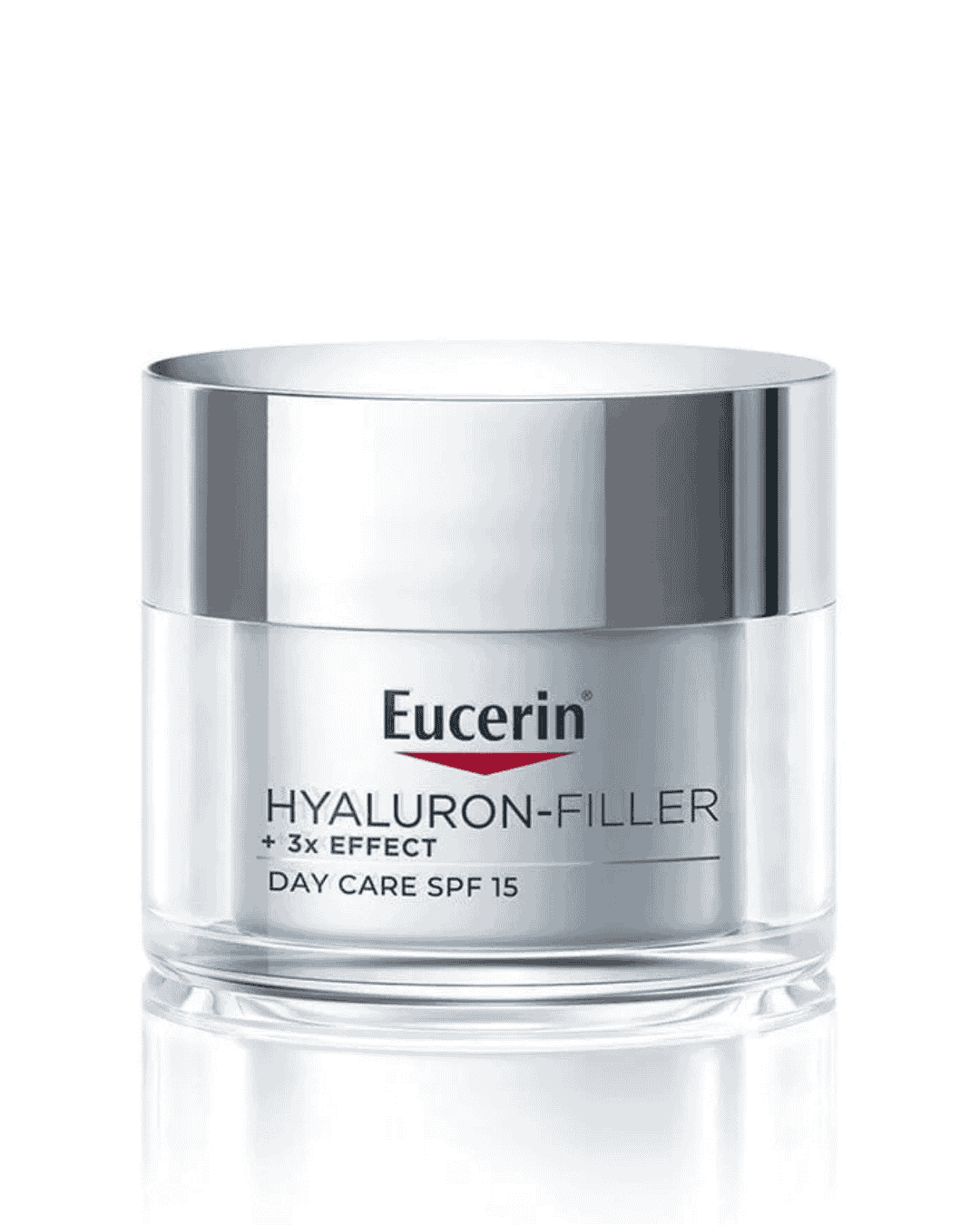 Eucerin Hyaluron Filler Anti-Aging Face Day Cream with Hyaluronic Acid, Plumps up Deep Wrinkles, UVA & UVB Protection, SPF 15, Moisturizer for Dry Skin, 50ml