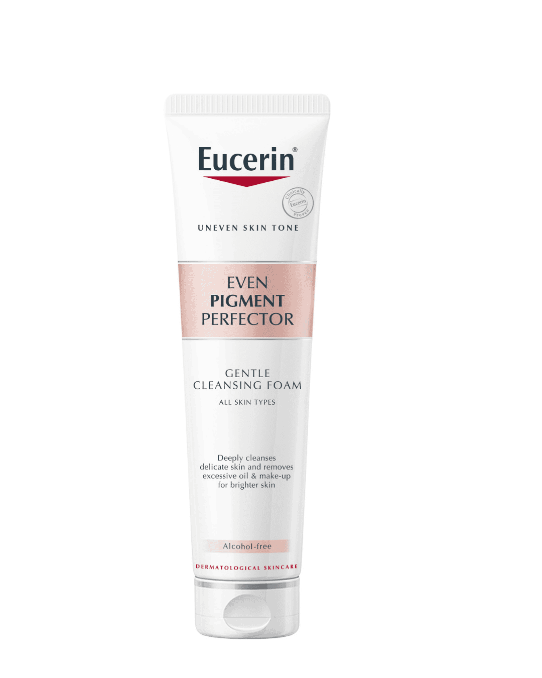 Eucerin Even Pigment Perfector Facial Gentle Cleansing Foam, Removes Makeup & Excessive Oil, Reduces Pigment Spots, Deep Cleansing for Radiant Moisturized Skin, For All Skin Types, 150g
