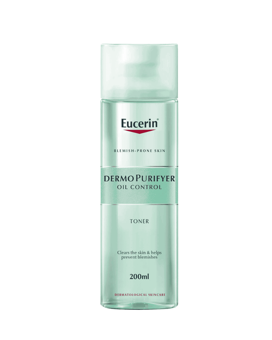 Eucerin DermoPurifyer Oil Control Facial Toner for Blemish & Acne-Prone Skin with Lactic Acid, Unclogs Pores, Prepares for Skin Care Products, Provides Intensive Cleansing, 200ml