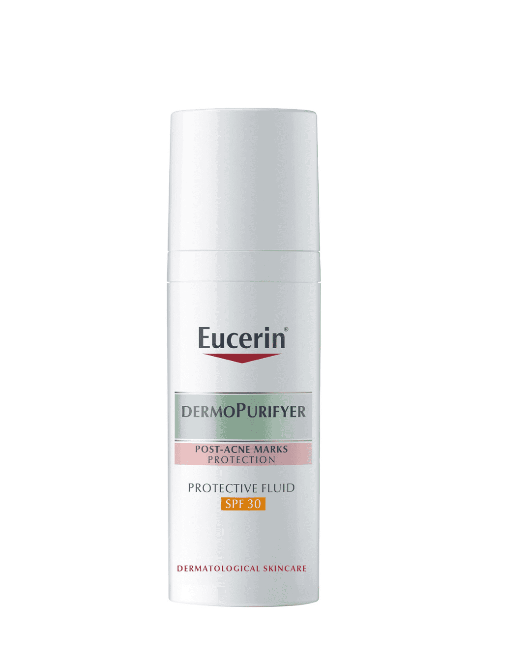 Eucerin DermoPurifyer Oil Control Protective Face Fluid for Post-Acne Marks Protection, UVA & UVB Protection, SPF 30, Daily Protection for Acne-Prone Skin, Anti-Shine, Long-Lasting Matte Finish, 50ml