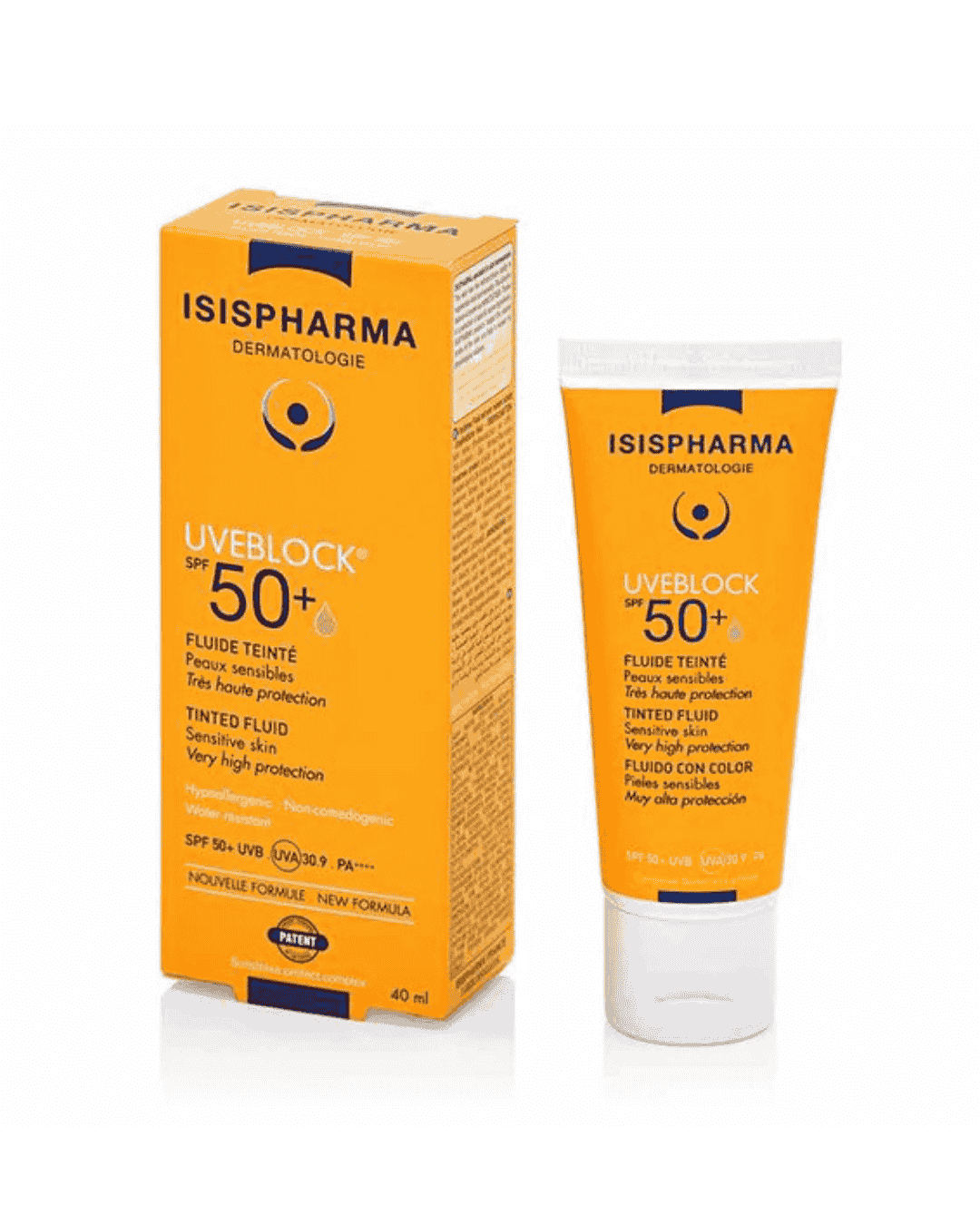 ISISPHARMA UVEBLOCK SPF50+ TINTED 40ml