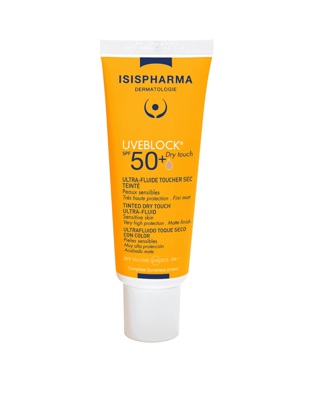 ISISPHARMA UVEBLOCK SPF50+ DRY TOUCH MEDIUM TINTED 40ml
