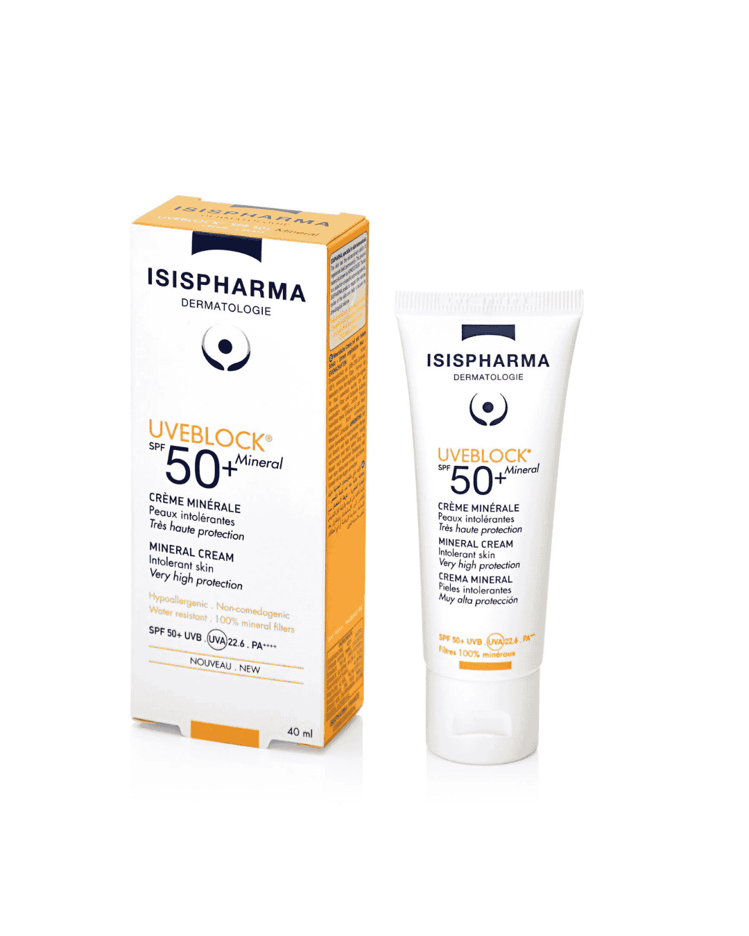 ISISPHARMA UVEBLOCK SPF50+ MINERAL 40ml