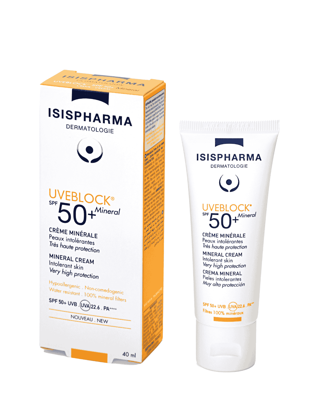 ISISPHARMA UVEBLOCK SPF50+ MINERAL TINTED 40ml