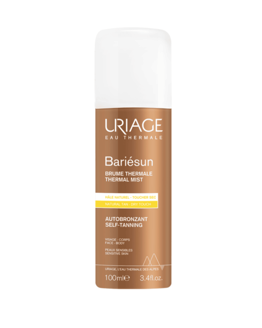 uriage bariesun thermal mist self tanning 100ml