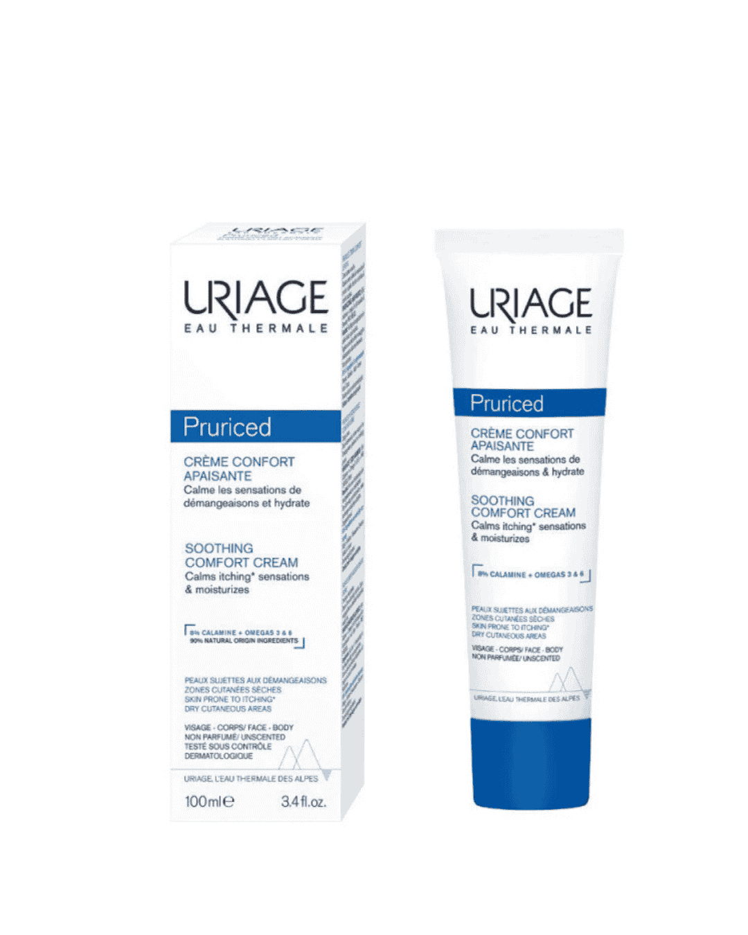Uriage pruriced soothing comfort cream 100ml
