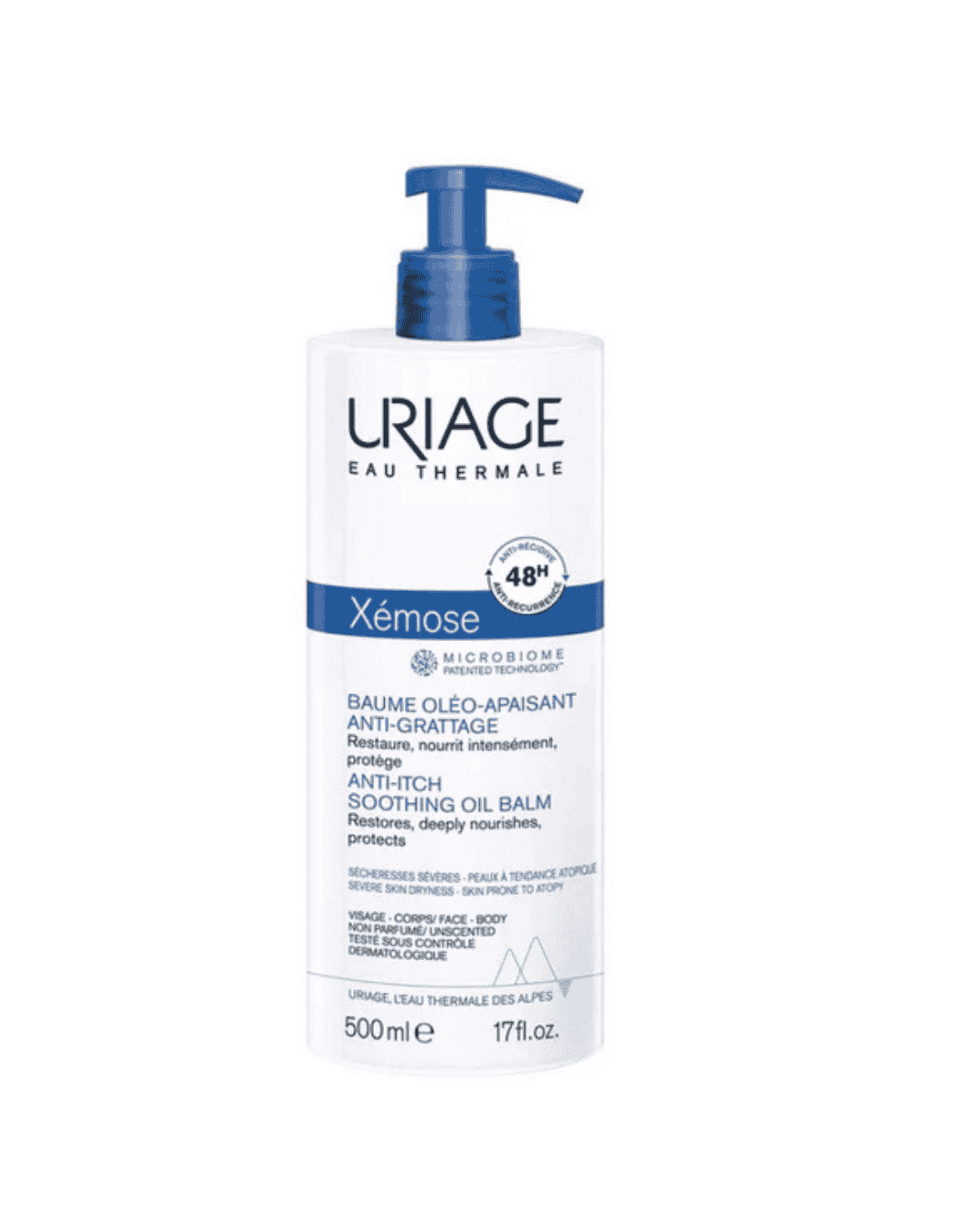 Uriage Xemose Anti-Itch Soothing Oil Balm 500ml