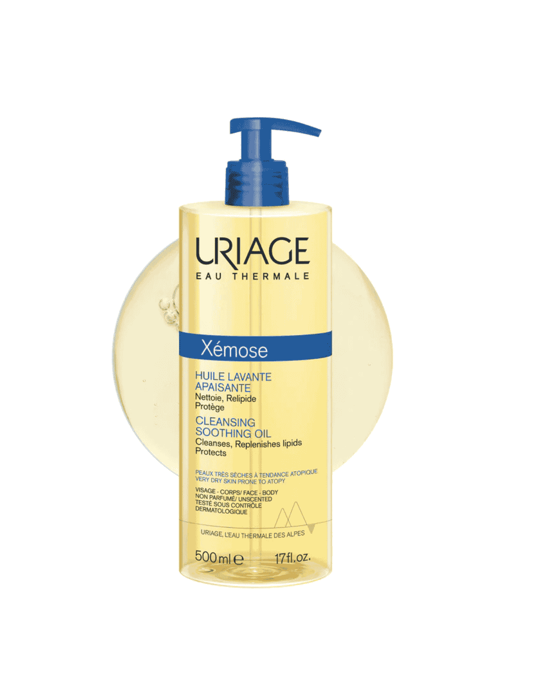 Uriage Xemose Cleansing Soothing Oil 500ml