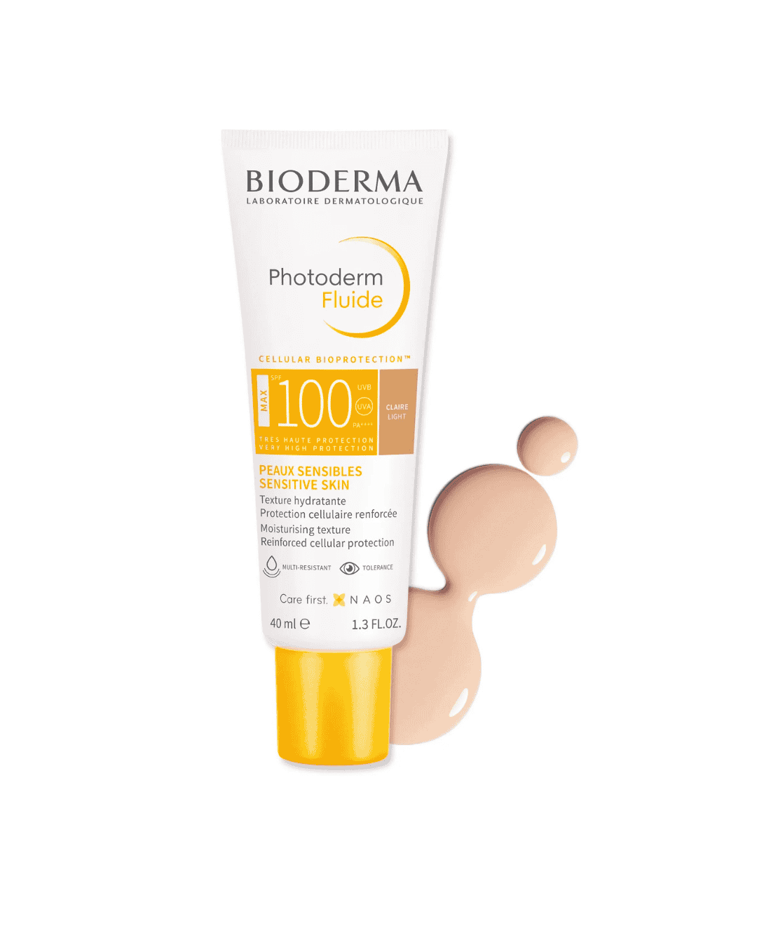 BIODERMA PHOTODERM MAX FLUIDE SPF100 CLAIRE 40ml