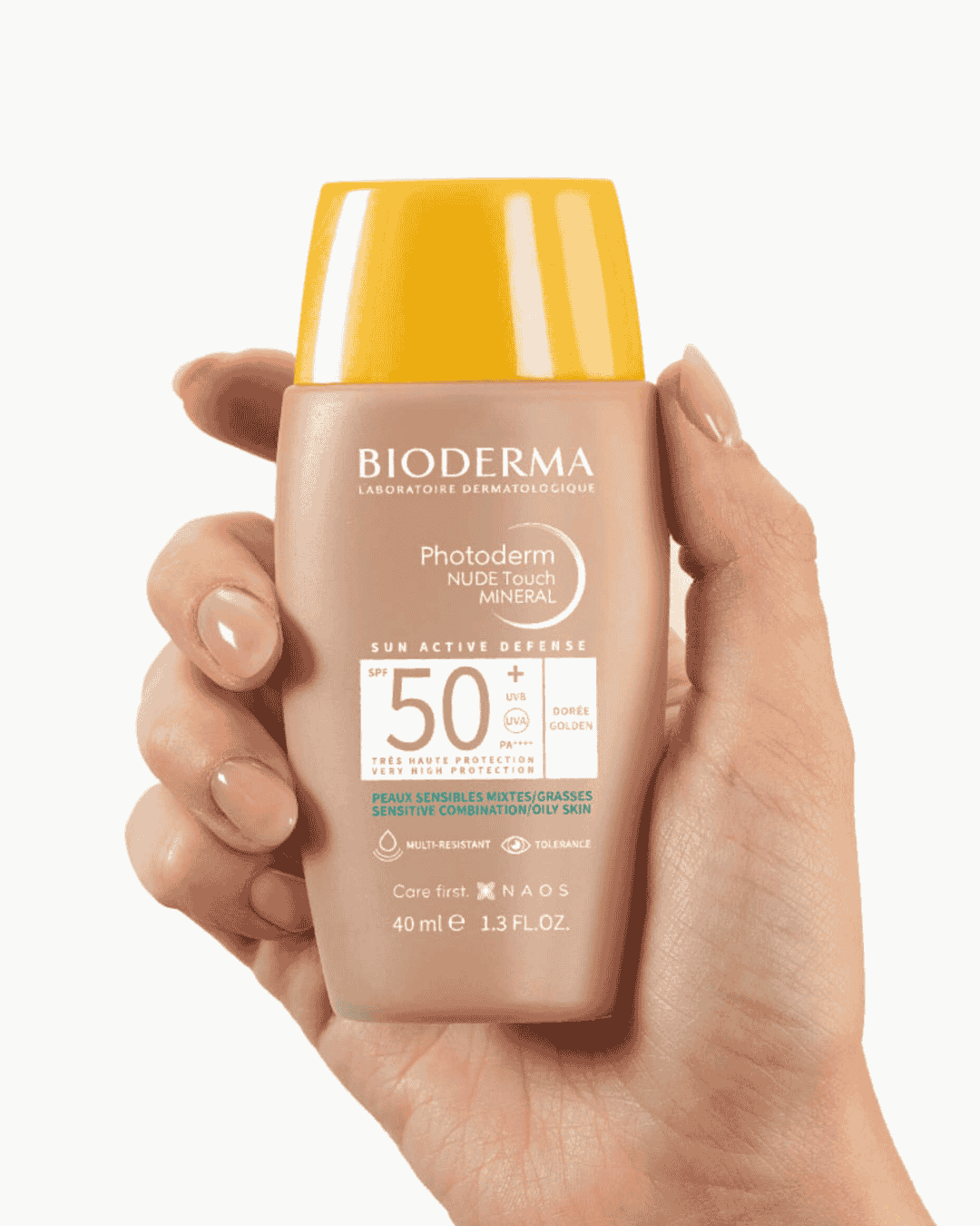 BIODERMAPHOTODERM NUDE TOUCH TEINTEE DOREE SPF50+ 40ML