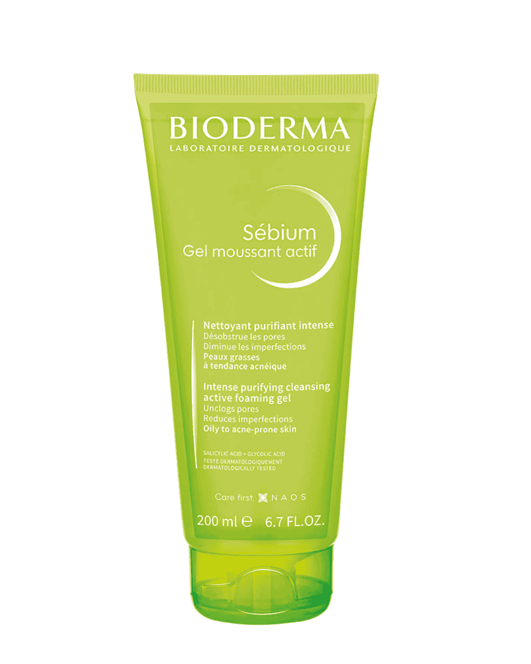 BIODERMA SEBIUM GEL MOUSSANT ACTIF T200ML