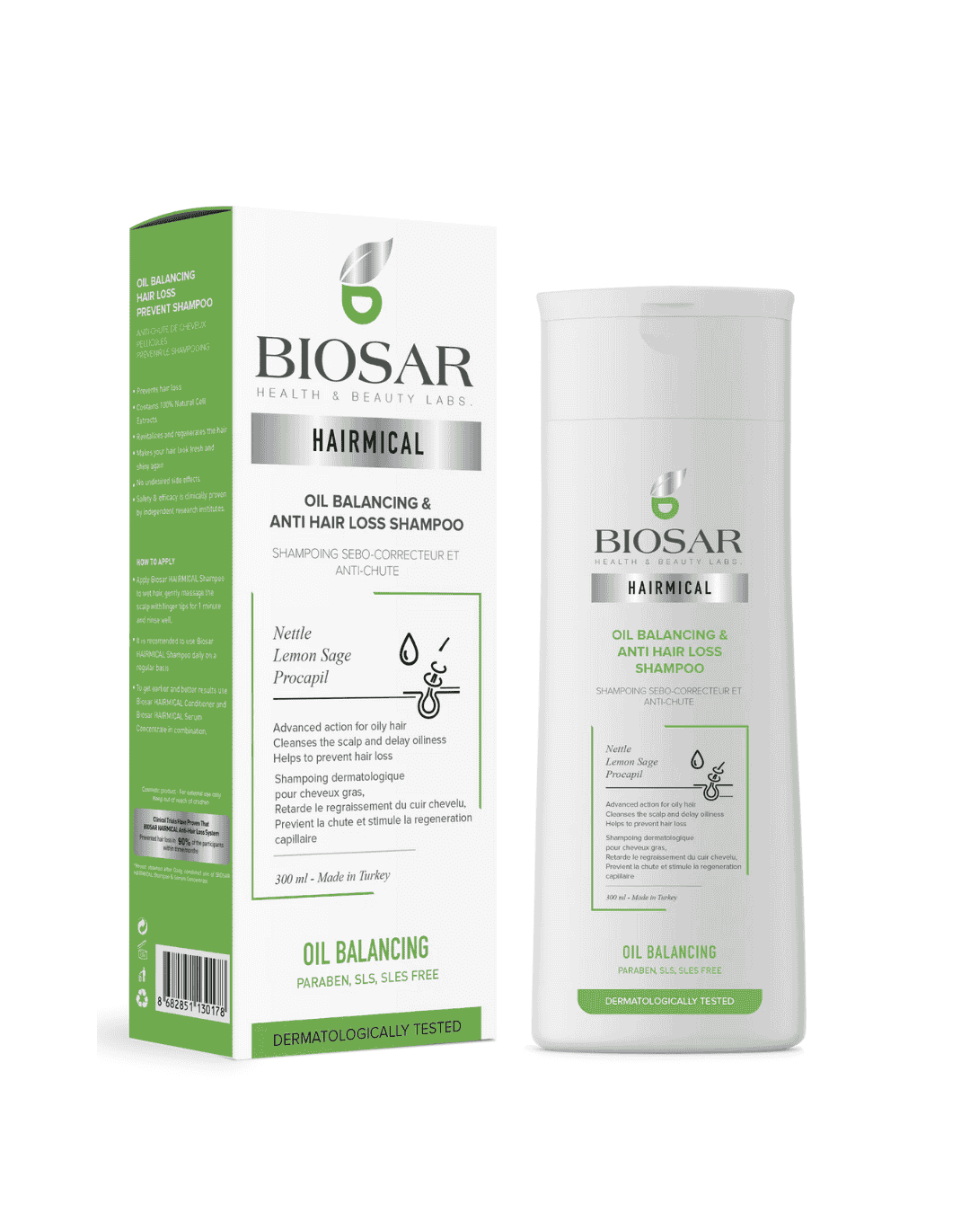 Biosar Oil Control & Anti-Hair Loss Shampoo