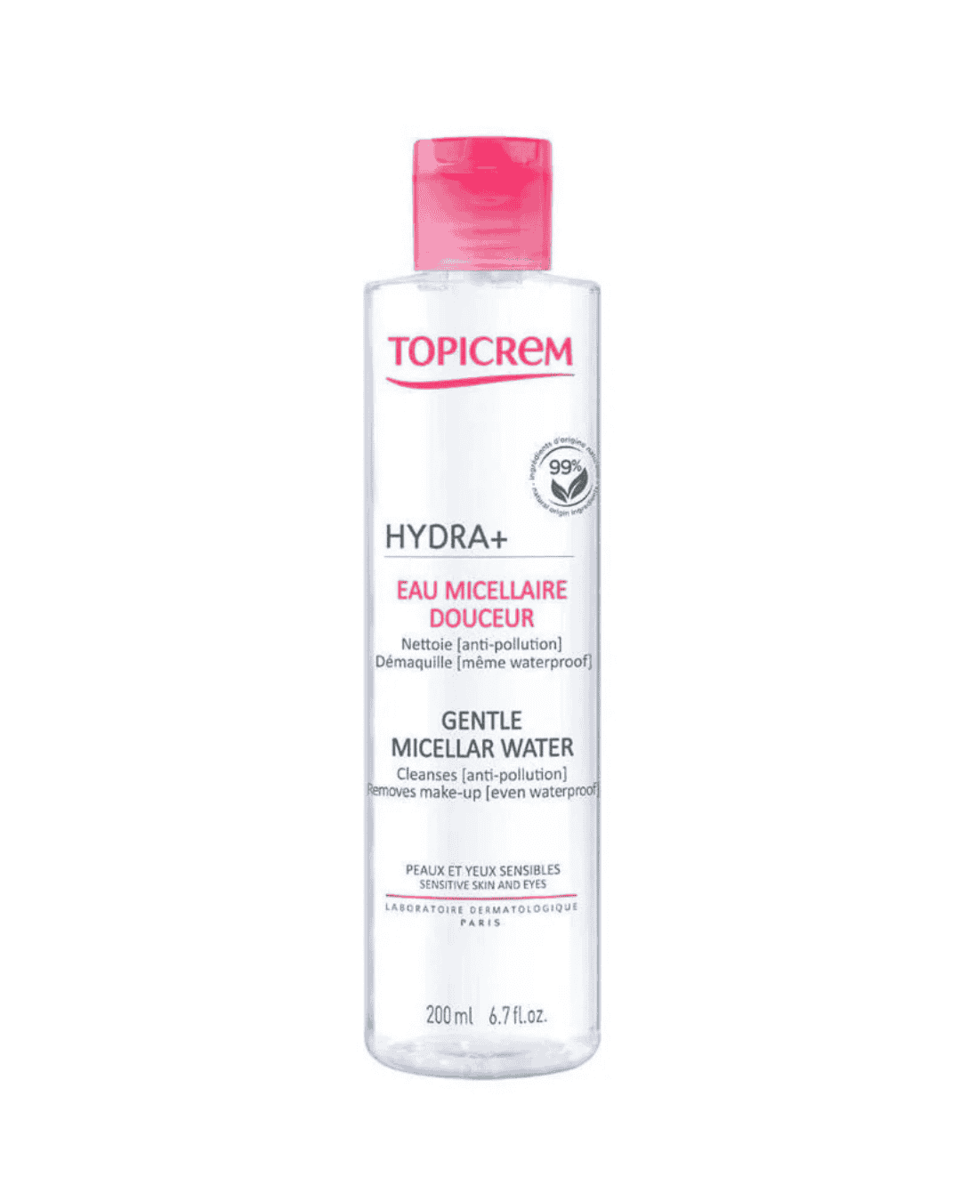 TOPICREM HYDRA+ GENTLE MICELLAR WATER 200ml