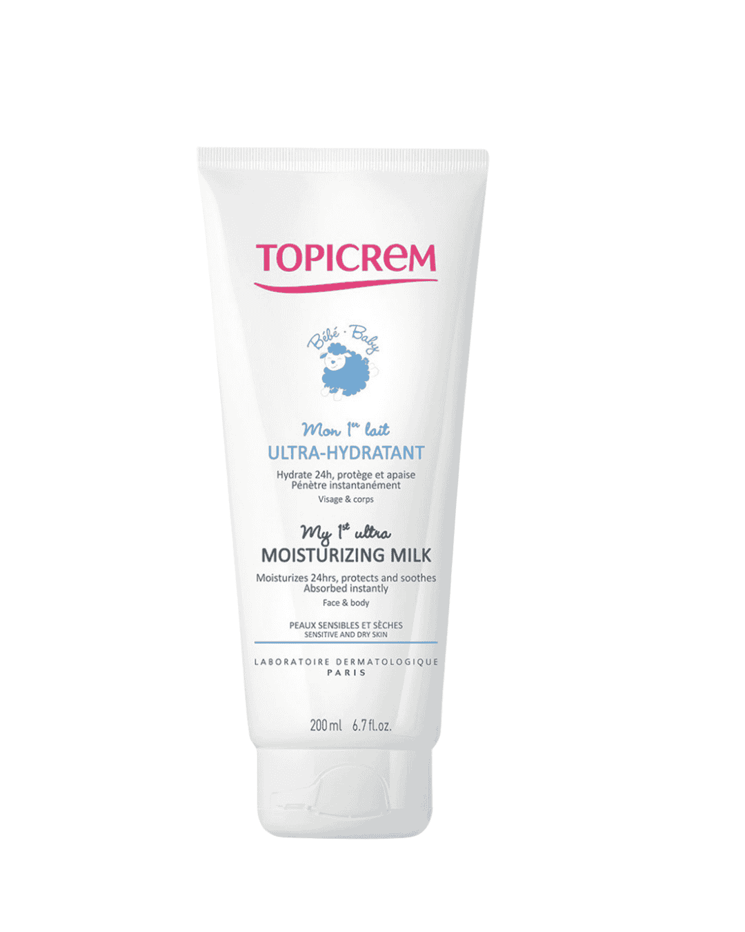 TOPICREM BABY MY 1ST ULTRA-MOISTURIZING MILK 200ml