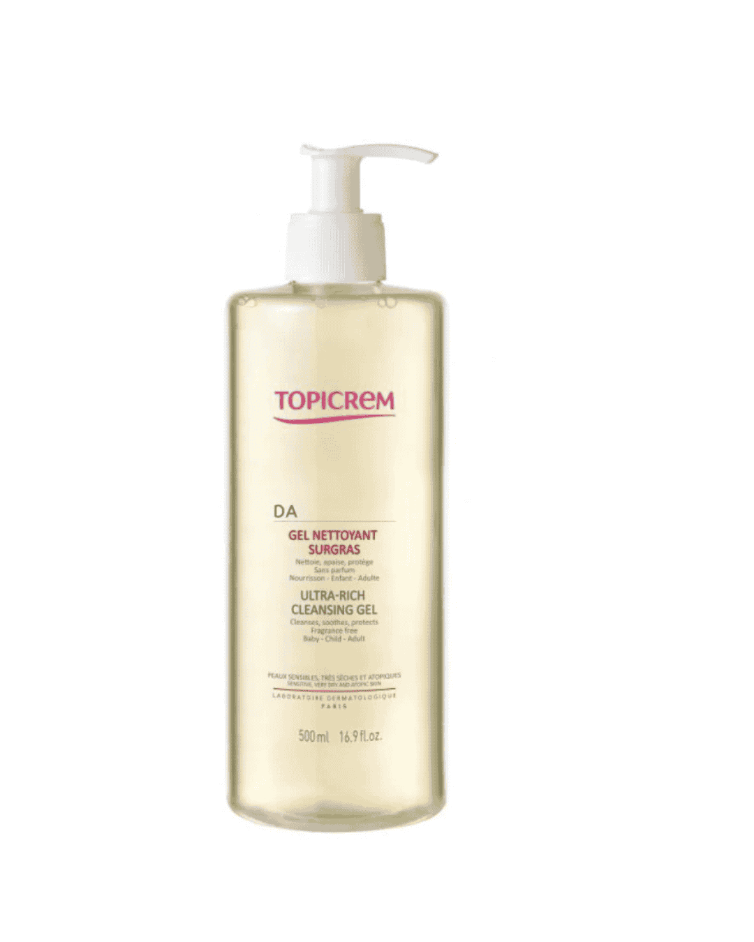 TOPICREM DA ULTRA-RICH CLEANSING GEL 500ML