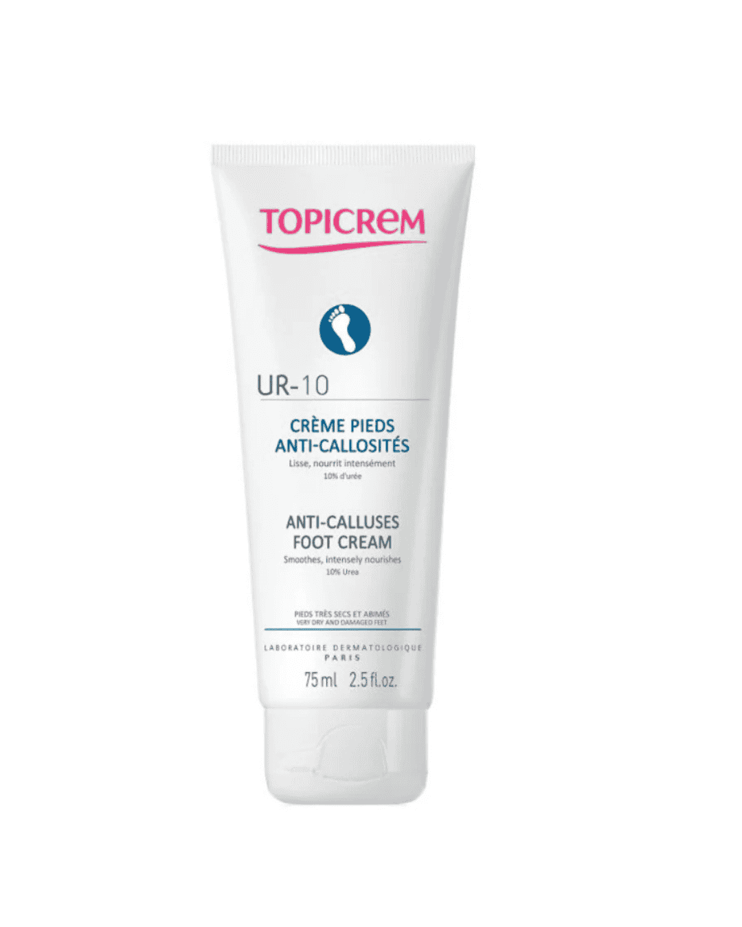 TOPICREM UR-10 ANTI-CALLUSES FOOT CREAM 75ML
