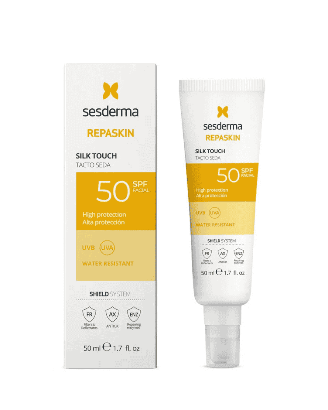 REPASKIN SILK TOUCH SPF 50 SS 50ML