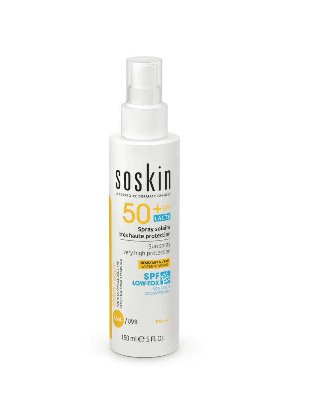 Soskin SPF50+ Sun spray very high protection 150ML