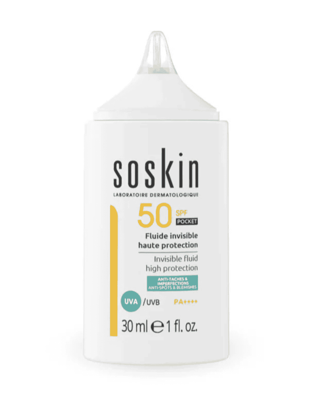 Soskin Invisible fluid pocket spf50+ 30ml