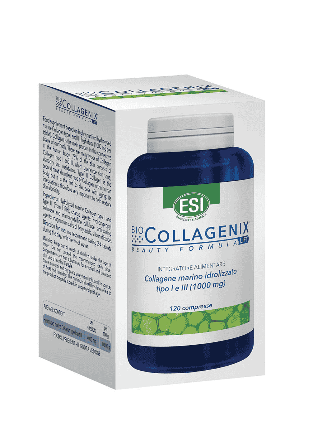 ESI Biocollagenix 120 capsules