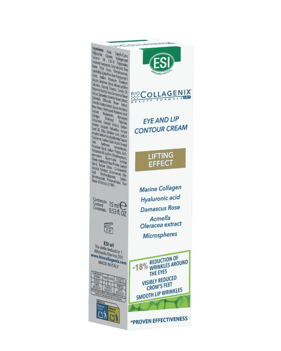 ESI Biocollagenix eye and lip cream 15ml
