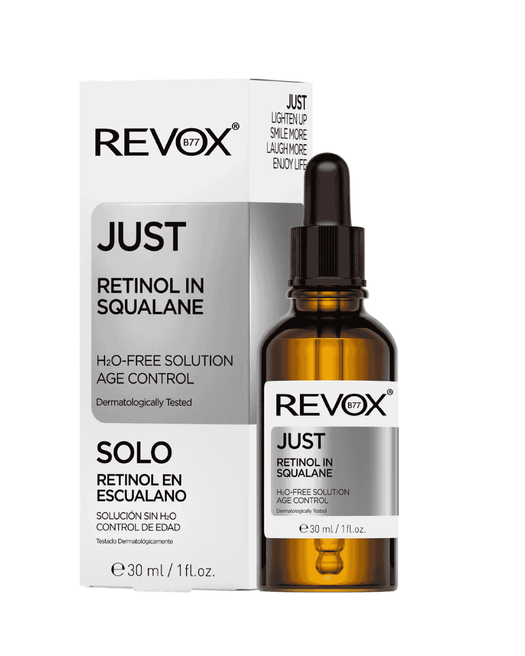 REVOX B77 JUST RETINOL IN SQUALANE H20-FREE SOLUTION AGE CONTROL, 30ml