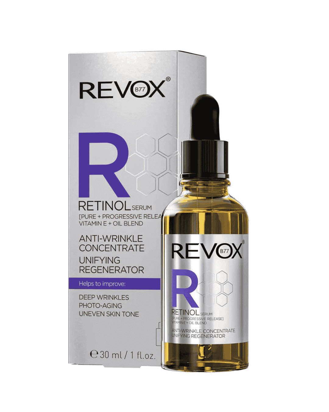 REVOX B77 RETINOL SERUM UNIFYING REGENERATOR 30ml
