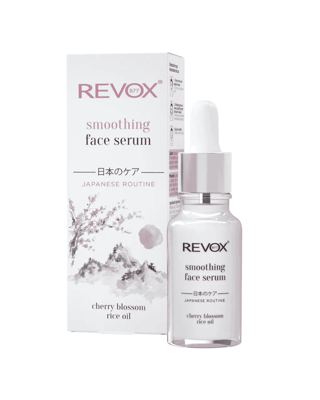 REVOX B77 JAPANESE RITUAL SMOOTHING FACE SERUM, 20 ml