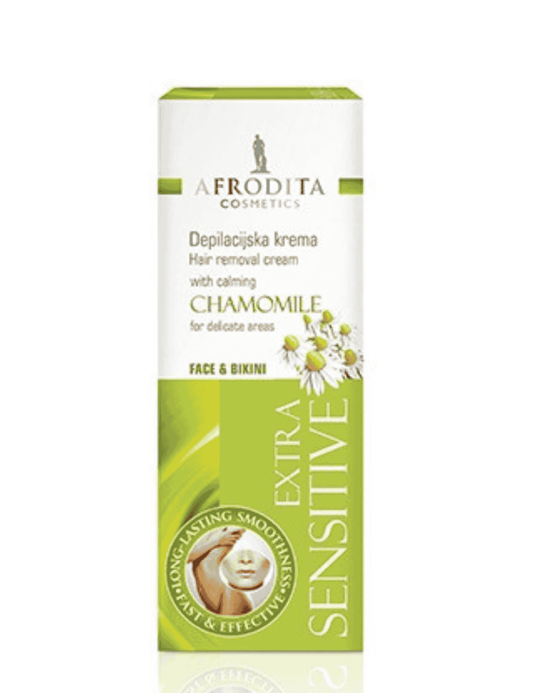 AFRODITA HAIR REMOVAL CREAM FACE & BIKINI EXTRA SENSITIVE 50ML