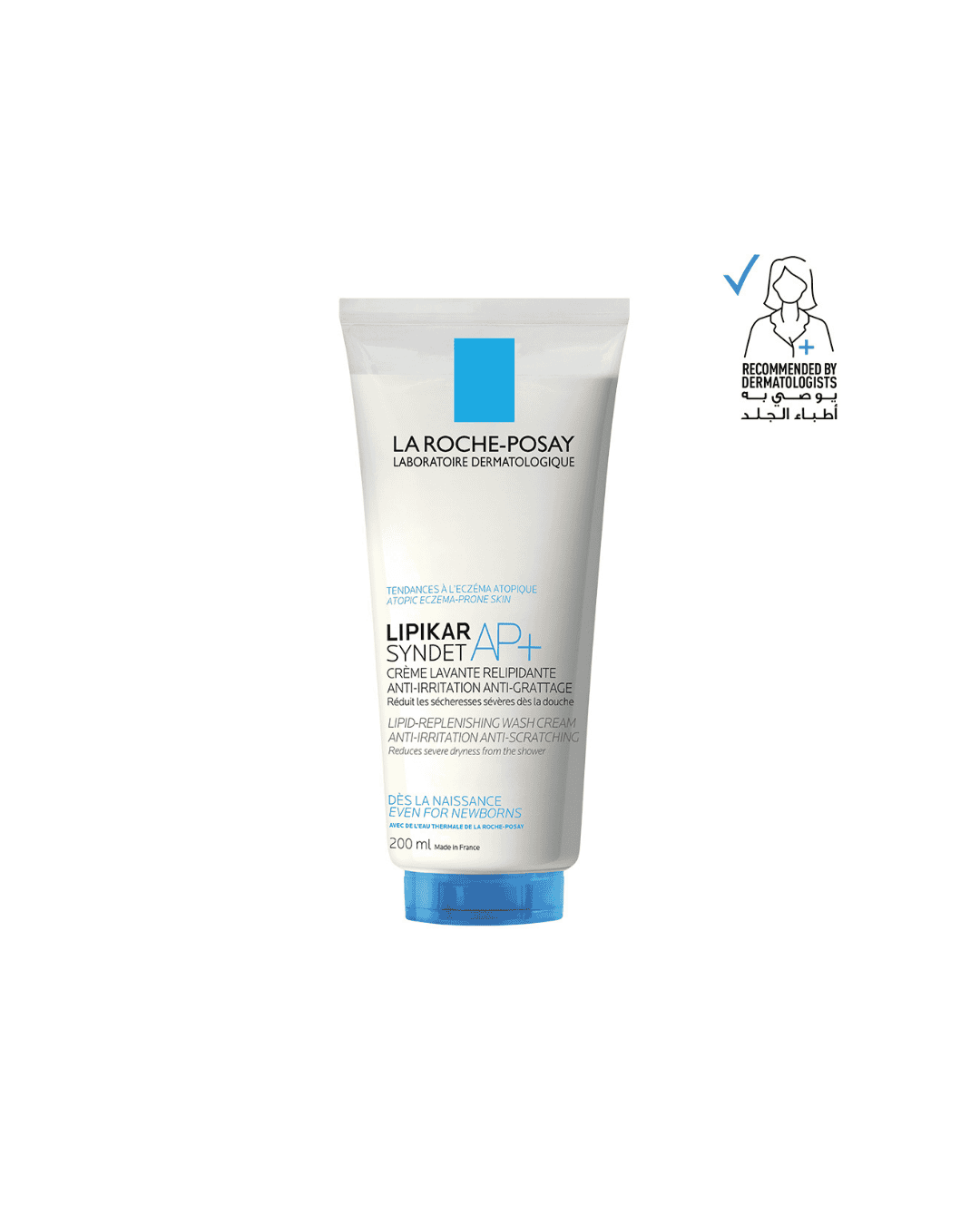 La Roche-Posay Lipikar Syndet AP+ Body Wash for Eczema Prone Skin 200ml