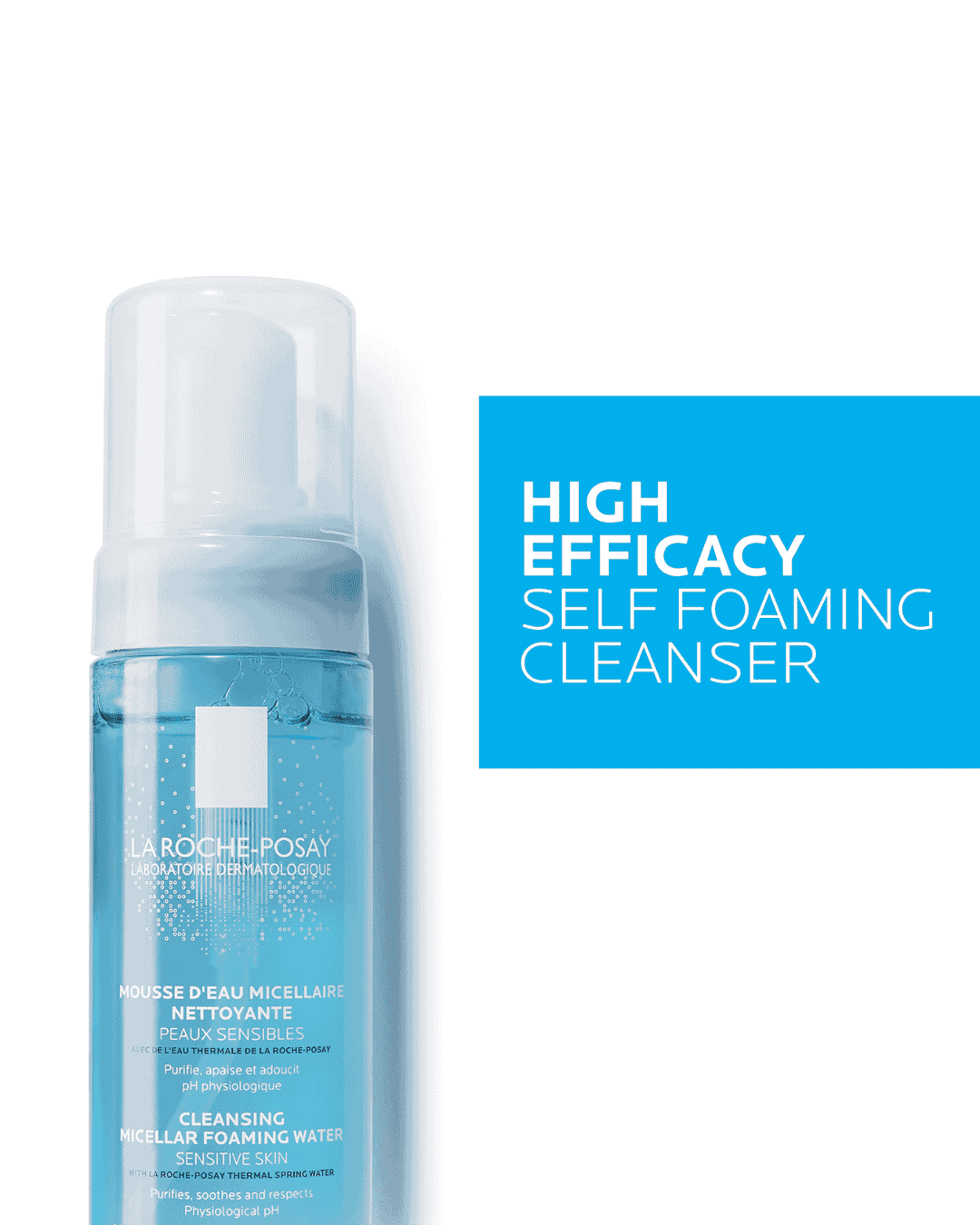 La Roche-Posay Physiological Foaming Water for Sensitive Skin 150ml