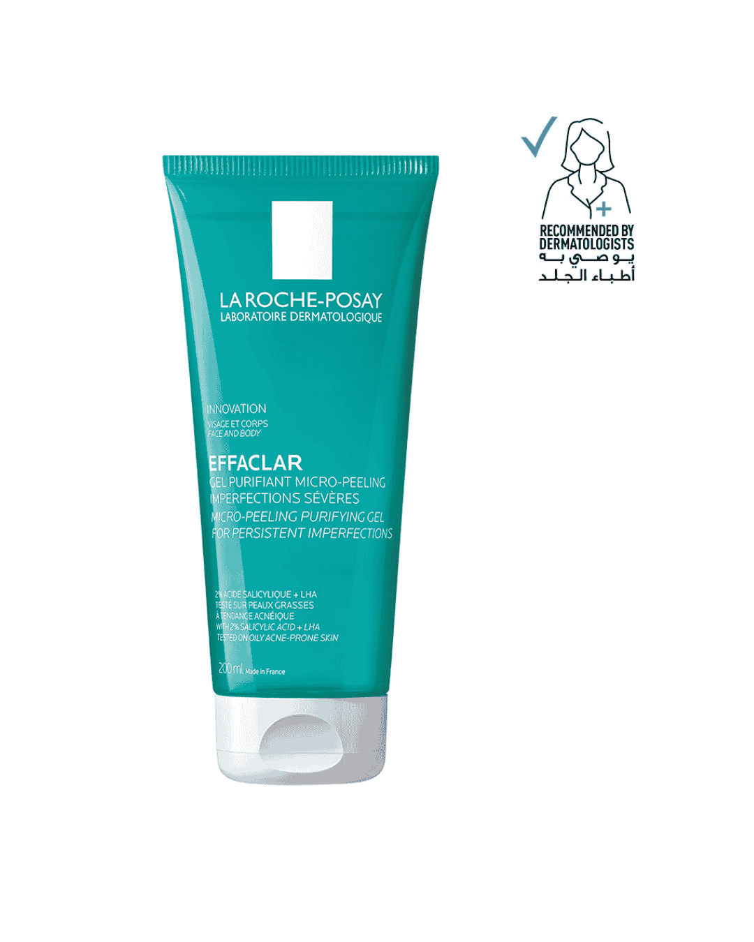 La Roche-Posay Effaclar Micropeeling Cleansing Gel with Salicylic Acid For Oily Skin 200ml